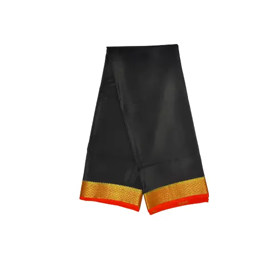 Pure Mysore Crape Brocade  Pure Mysore Crepe Silk PSS0012